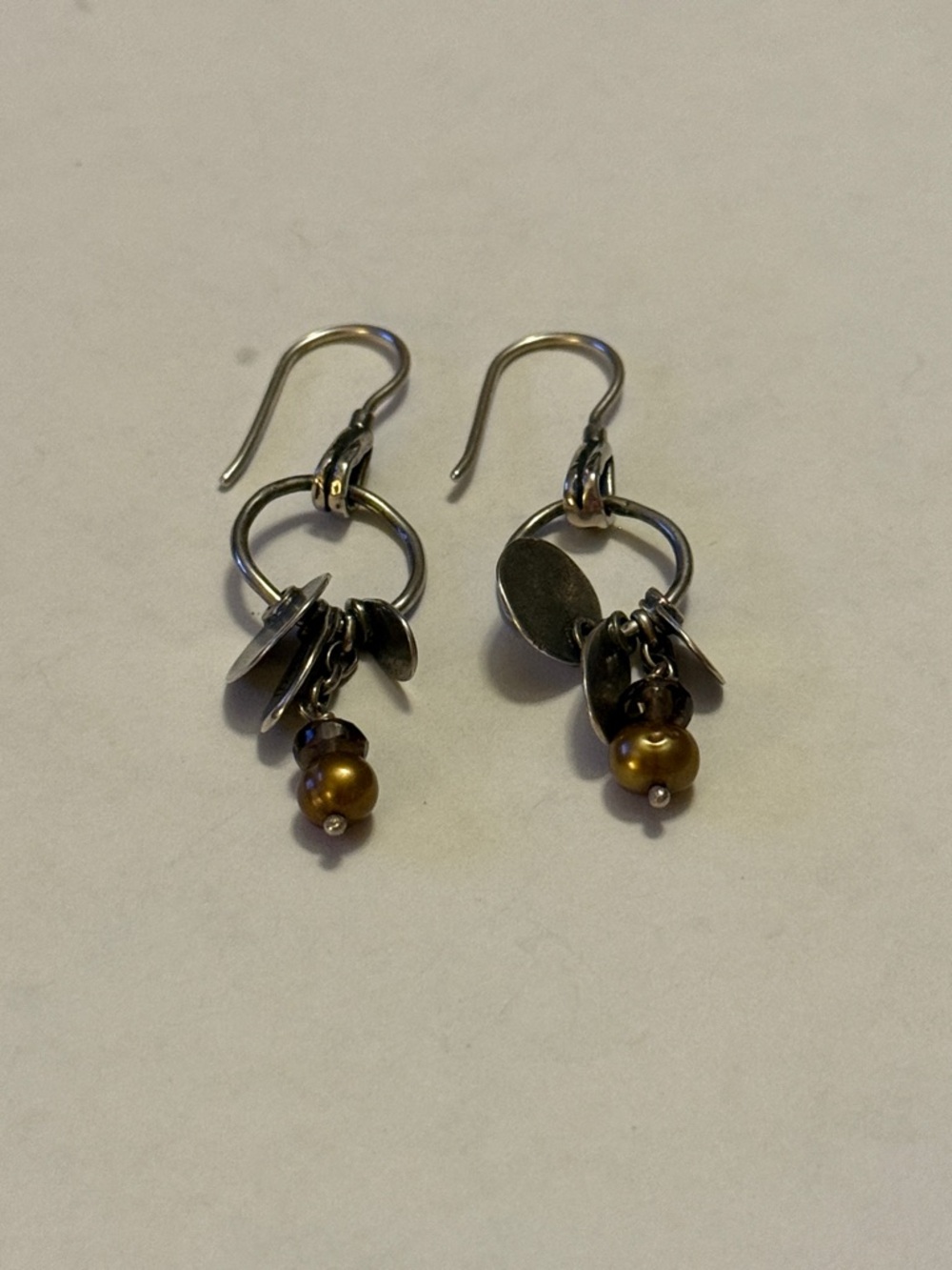 Silpada sterling silver earrings, model W1550